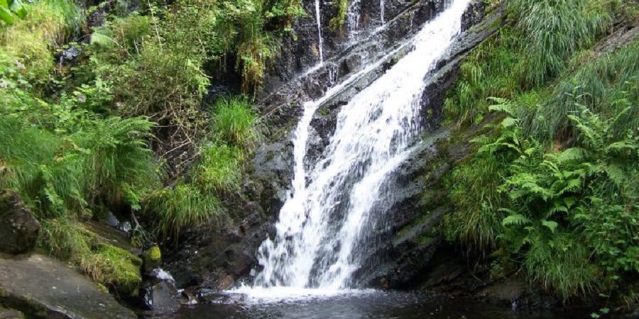 Seimeira o cascada de Santa Eulalia o Santalla de Oscos