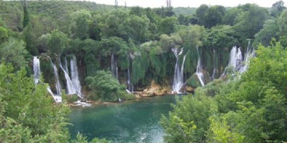 Cascadas de Kravica, Bosnia, región de Herzegovina