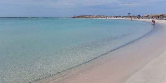 Elafonisi, la playa de arena rosa de Creta, Grecia