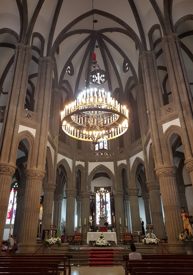 Interior de la iglesia de San Juan Bautista, Arucas, Gran Canaria